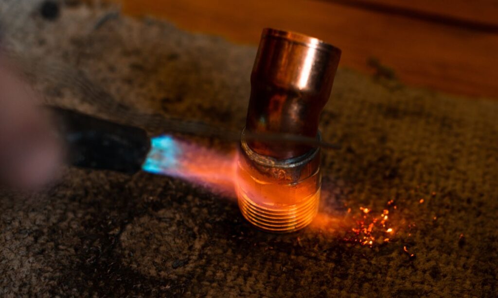 Remove Lead Solder from Copper Pipes