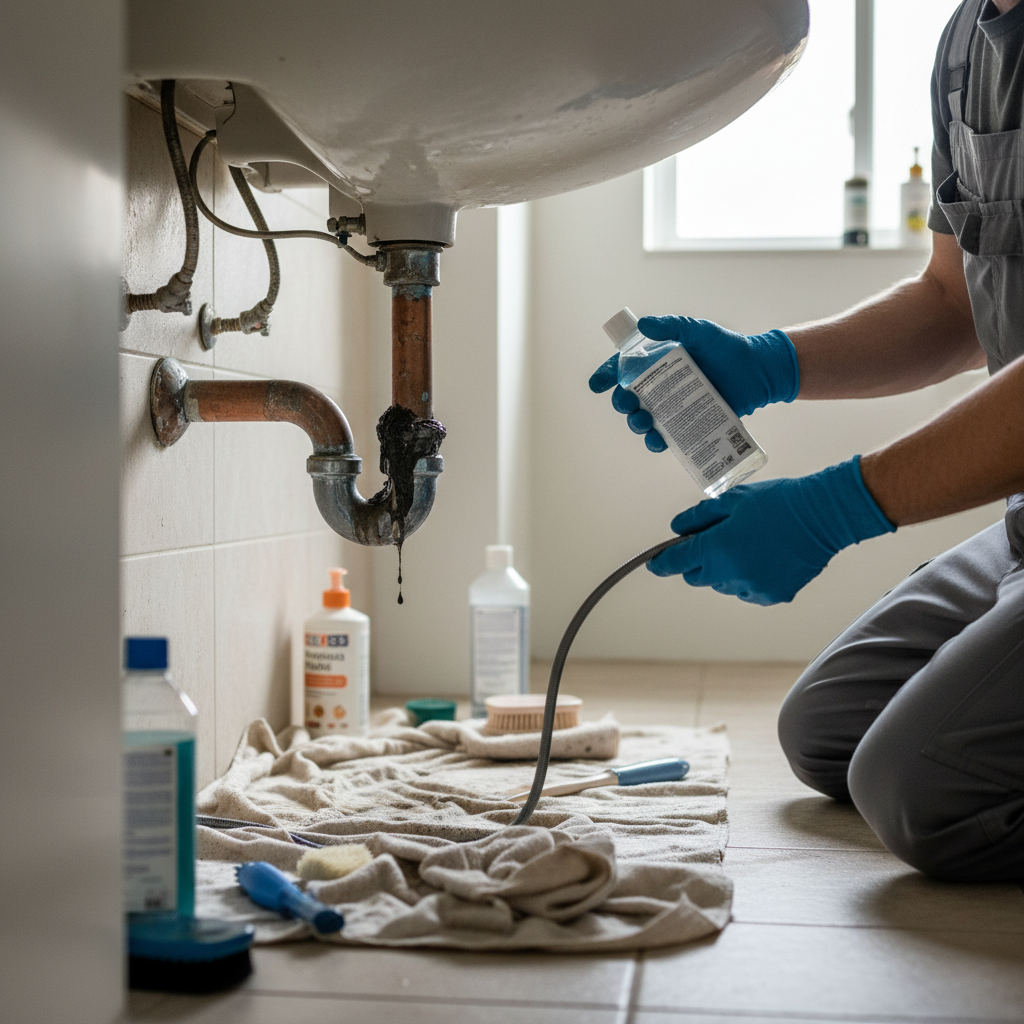 Why Do I Need a Drain Cleaner? illustration