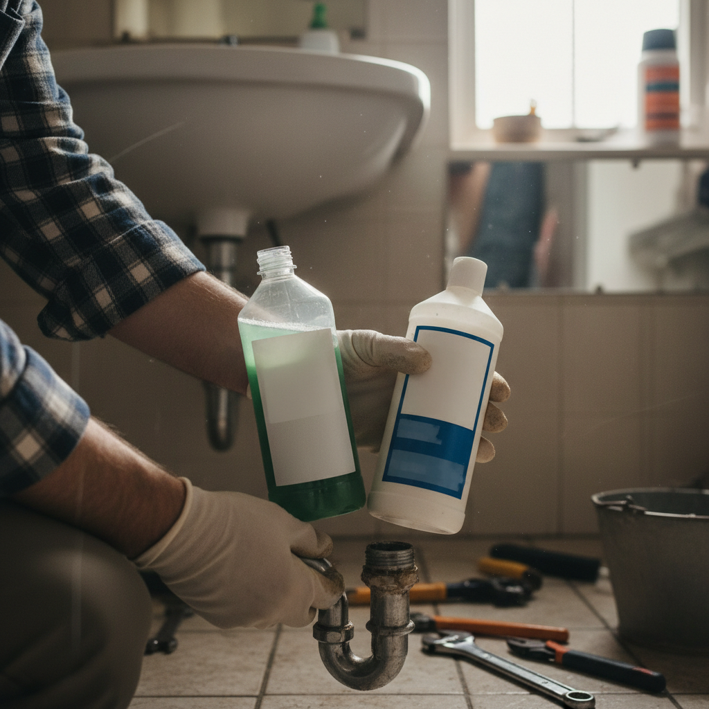 Which Drain Cleaner Should I Use? illustration