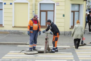 Clogged Main Sewer Line